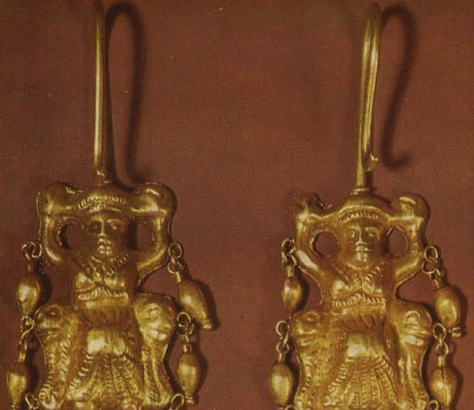 Scythian Queen from Tovsta Mogyla Kurgan: A Pendant Earring