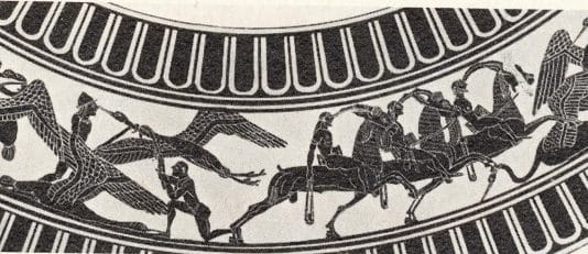 Battle of Pygmies and Cranes: Pre-Homeric route from Scythia to Africa