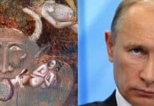 Putin strikingly resembles Satan in Medieval Religious Works