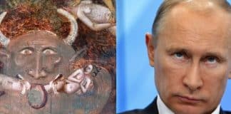Putin strikingly resembles Satan in Medieval Religious Works