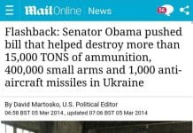 The USA disarmed and deprived Ukraine of the most powerful method of protecting itself. Now it declares ‘It’s Not Our War’