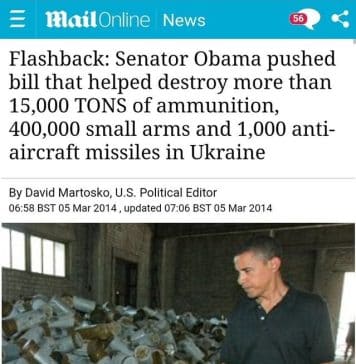 The USA disarmed and deprived Ukraine of the most powerful method of protecting itself. Now it declares ‘It’s Not Our War’