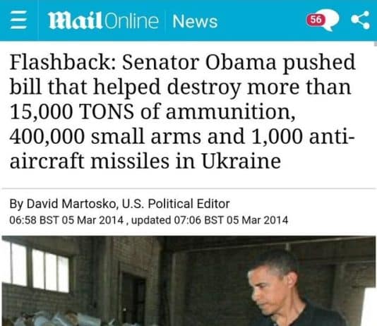 The USA disarmed and deprived Ukraine of the most powerful method of protecting itself. Now it declares ‘It’s Not Our War’