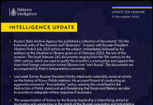 Russia weaponizes history in its war against Ukraine, – British Intelligence