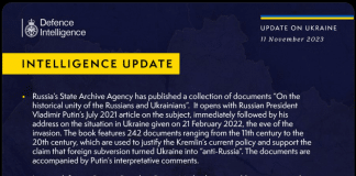 Russia weaponizes history in its war against Ukraine, – British Intelligence