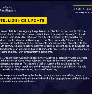 Russia weaponizes history in its war against Ukraine, – British Intelligence