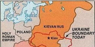 Kyiv Rus’ borders ca. 1000 AD: Largest Kingdom in Christendom