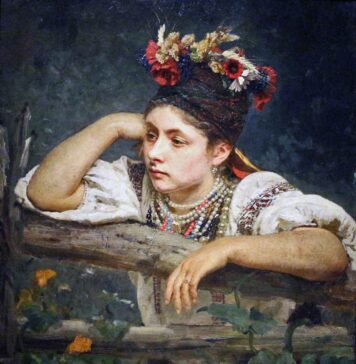 Ilya Repin: Only Ukrainian and Parisian women know how to dress with taste!