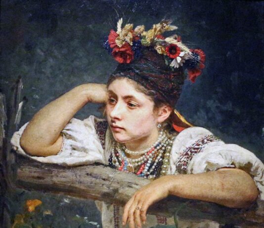 Ilya Repin: Only Ukrainian and Parisian women know how to dress with taste!