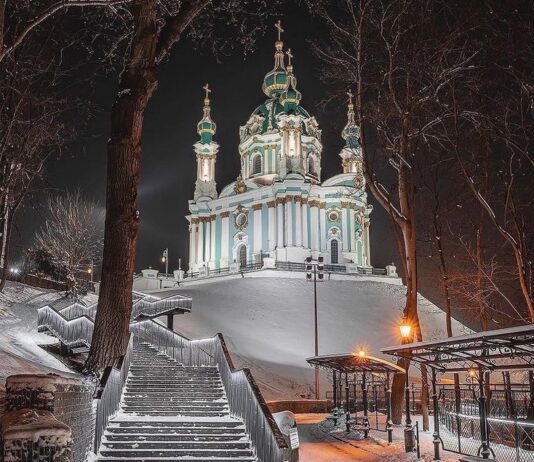 Kyiv in Snow