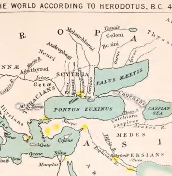 Androphagi-Cannibals of the ancient Europe described by Herodotus lived in the area of present-day central Russia