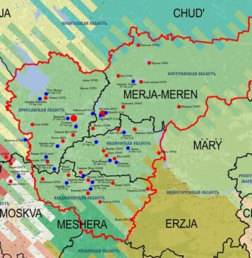 Anthropology of Indigenous ‘Russians’: A. Uvarov’s excavations of Meryan settlements near Moscow