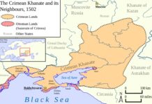 Muscovy-Russia paid tribute to Crimean Khans until the Treaty of Constantinople was signed in 1700