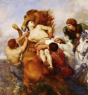 Ukrainian Cossack leader Ivan Mazepa and Lord Byron’s poem devoted to him Painting “Mazeppa” by Louis Guisnet, 1874