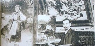 Mykola Pymonenko whose works inspired Kazimir Malevich. His Hopak painting was bought by the Louvre