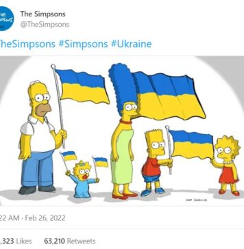 The Groenings, The Simpsons and Ukraine