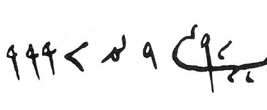 Mysterious inscription of the 10th century Rus. Possible similarity with Phoenician script?