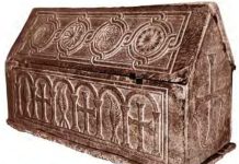 Sarcophagus of legendary Olga of Kyiv