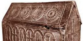 Sarcophagus of legendary Olga of Kyiv