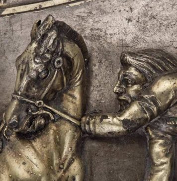 Horse was first domesticated in Ukraine 6000 years ago Scythian Taming a Horse scene on the Chertomlyk Vase, 4th c BC