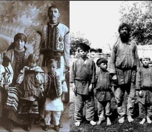 Russian peasants are worn-out folks with emaciated faces, uncombed hair dressed in zipuns full of holes and lapti; Ukrainians are tall, healthy, strong, and dressed in clean, new clothes, – Ivan Bunin in 1898