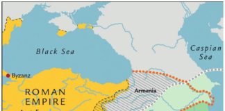 Parthian Empire once divided the world with Roman Empire. The Parthians were originally exiles from ‘Ukrainian’ Scythia