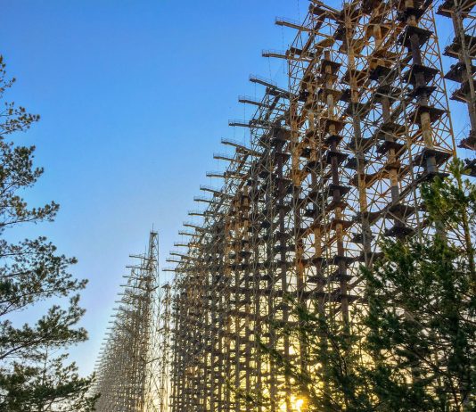 Duga-3 Over-the-Horizon Monster Radar near Chornobyl. The Russian Woodpecker