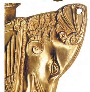 Scythian Boar’s Head Sword with Golden Scabbard from Velyka Bilozerka in Ukraine, 4th century B.C.