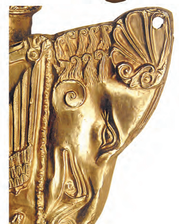 Scythian Boar’s Head Sword with Golden Scabbard from Velyka Bilozerka in Ukraine, 4th century B.C.