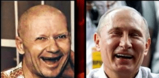 Putin looks akin to Andrei Chikatilo, the bloodiest maniac serial killer of the USSR