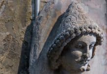 Statue of Young Kanishka, King of Kushan Empire, Patron of Gandharan Buddism