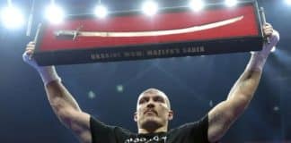 Symbolism of the Sabre Olexandr Usyk raised after his rematch with Fury: It belonged to Ukrainian Hetman Mazeppa who fought against Moscow 300 years ago
