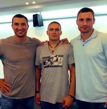 Usyk and Klitschko Brothers 15 Years Ago