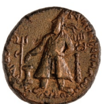 Kushan Empire Fireworshiping Kings with Tridents