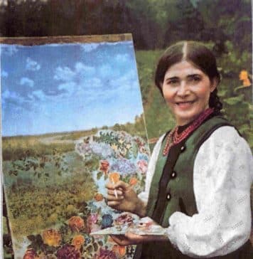 Ukrainian Kateryna Bilokur, a self-taught painter-virtuoso praised by Pablo Picasso