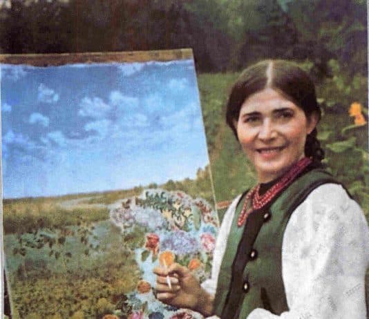 Ukrainian Kateryna Bilokur, a self-taught painter-virtuoso praised by Pablo Picasso