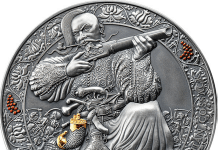 Ukrainian Zaporizhian Cossack Legendary Warrior: Cameroon Silver Coin