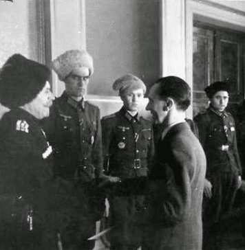 Around One million Russians fought for the German Nazis during WW2