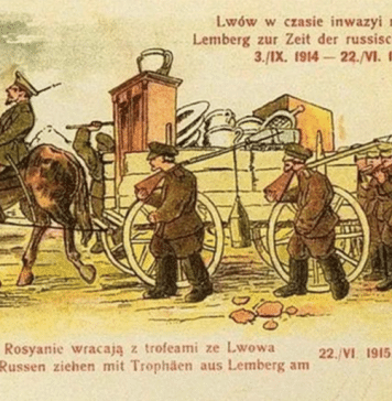 Russians looted toilets in Western Ukraine during WW1 already