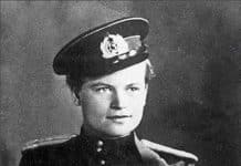 Ukrainian Yevdokia Zavaliy, the only Soviet female commander of a Marines platoon during WW2: Kept her gender secret to get to the Front at age 17