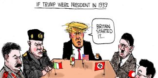 Trump blaming Ukraine for starting the war with Russia is akin to Stalin blaming Poland for starting WW2