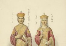 Faces of Kyiv Rulers of the 11th c. AD on St. Sophia Frescos: Fair-haired men with trimmed or no beard