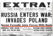 German-Soviet Joint Military Parade in Brest-Litovsk in 1939: Symbolic truce after Brest-Litovsk Treaty of 1918