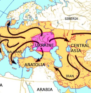 Half the human beings alive today are descended from the Yamnaya Culture who lived in Ukraine 5,000 years ago, new DNA research shows, – WSJ