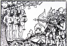 The first known European leaflet depicting Russian/ Moscovite atrocities against women and children, 1561