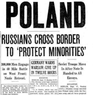 Invading Ukraine in 2014, Moscow used the same fake excuse as for invading Poland in 1939