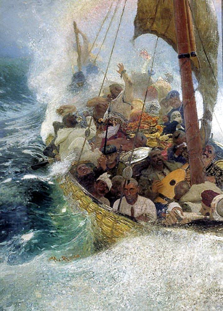 Repin Cossacks on the Black Sea 1908