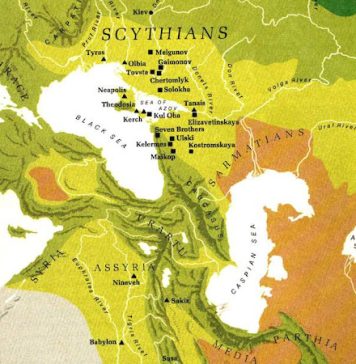 First known Scorched Earth method took place in the area of Ukraine: Scythians used it against the army of Persian King Darius the Great 2500 years ago