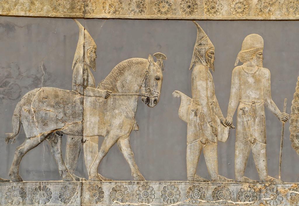 First known Scorched Earth method took place in the area of Ukraine: Scythians used it against the army of Persian King Darius the Great 2500 years ago 1 Scythians at Persepolis Relief ca 526 BC