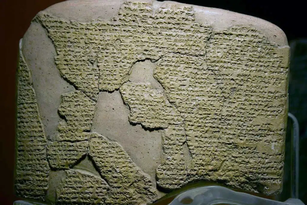 Proto-Indo-European Language originated in Ukraine some 6000 years ago: Hittites were the first to write it 2 treaty kadesh hittite document 1250 BC